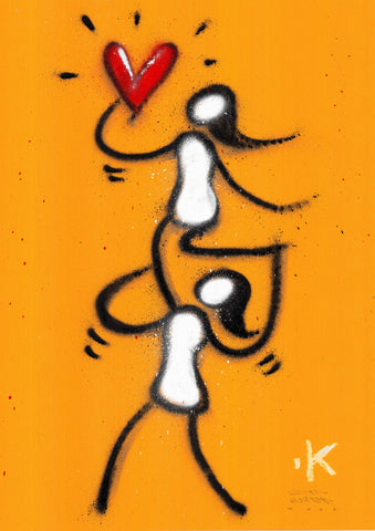 AMORE EXIT ENTER OPERA STREET ART