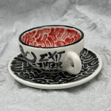 "Ragazze danzanti 7/25" Tazzine Exit Enter