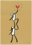Drawing on paper - Heart