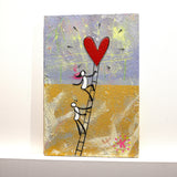 "Salirò" Exit Enter opera originale