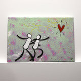 "La fuga" Exit Enter opera originale