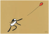 Drawing on paper- Balloons