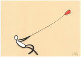 Drawing on paper- Balloons