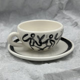 "Omini danzanti 8/25" Tazzine Exit Enter