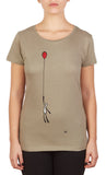 T-shirt fly away (limited edition) uomo/donna By exitenter